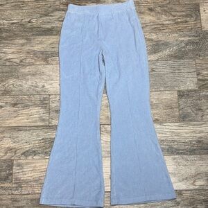 Aerie Light Blue Flared Leggings